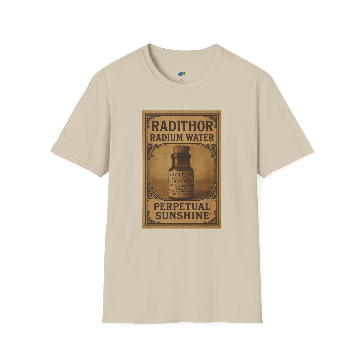 Radithor Ad Humor Vintage Men's Basic T-Shirt