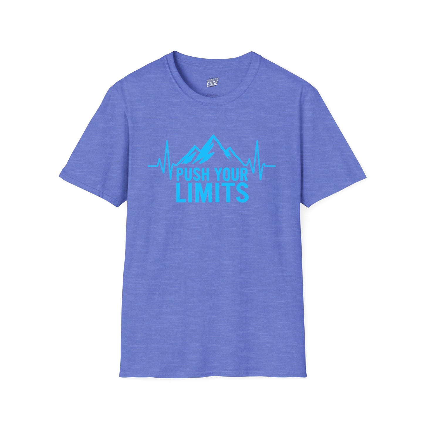 Push Your Limit's Heartbeat Hiking Men's Basic T-Shirt