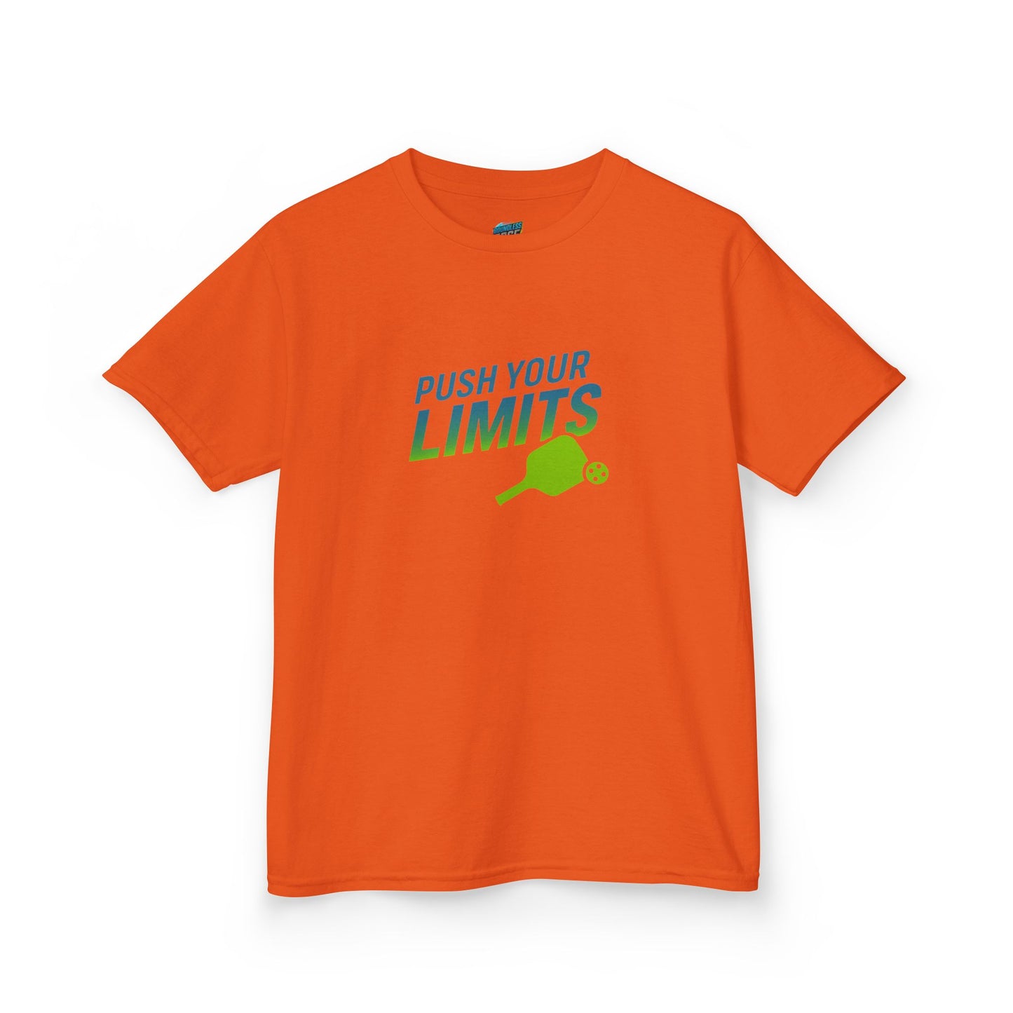 Push Your Limits Pickleball Boys' Heavy Cotton T-Shirt