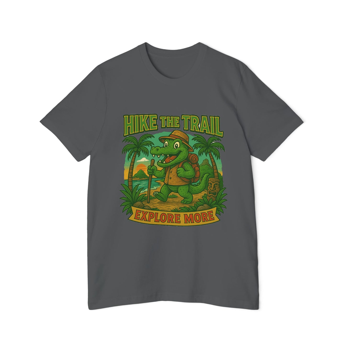 Hike the Trail - Explore More Hiking Women's Premium T-Shirt
