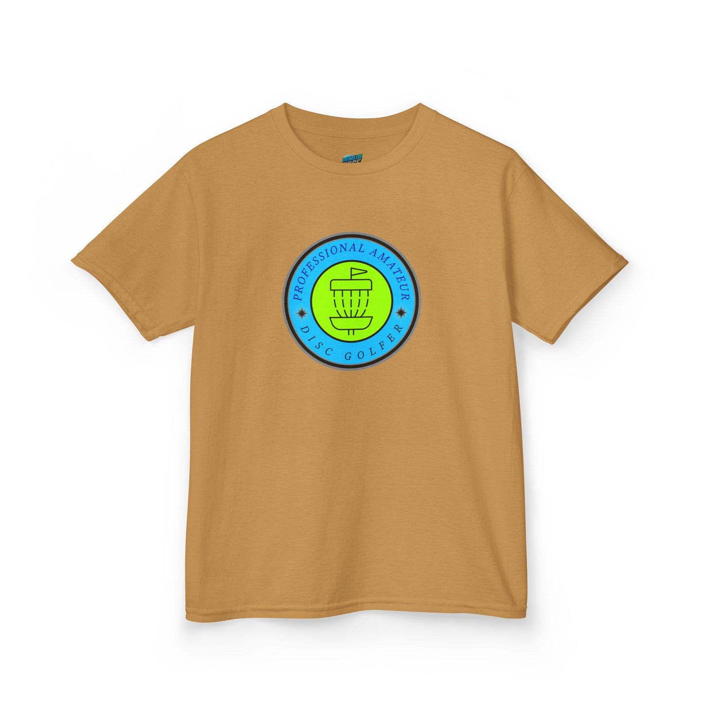 Professional Amateur Disc Golf Humor Girls' Heavy Cotton T-Shirt