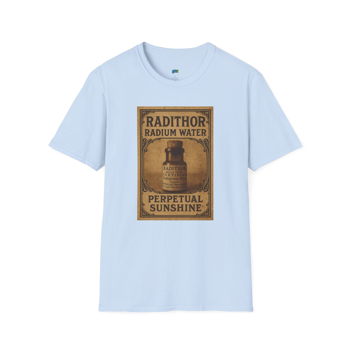 Radithor Ad Humor Vintage Men's Basic T-Shirt