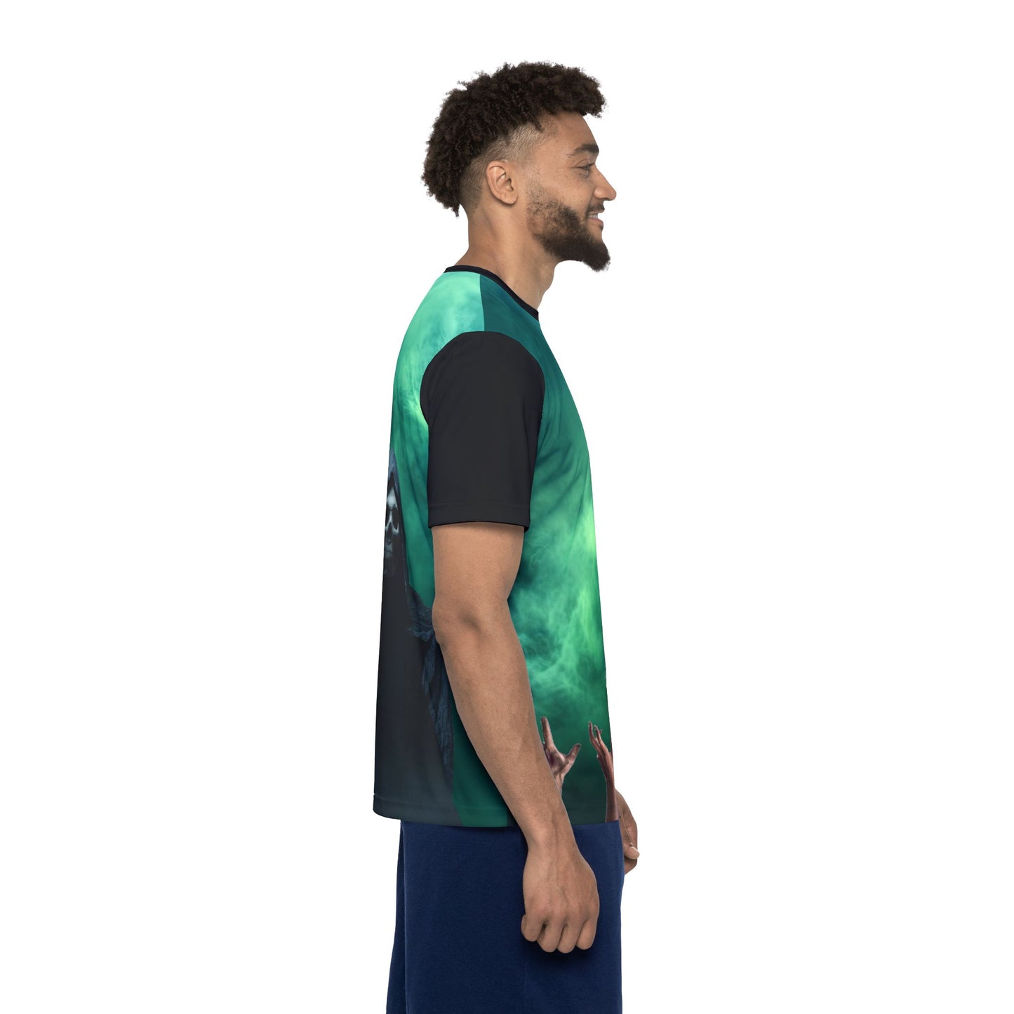 Horror Zombie Inspired Men's Jersey