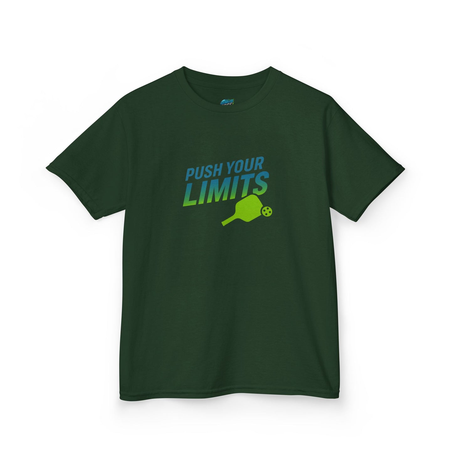 Push Your Limits Pickleball Girls' Heavy Cotton T-Shirt