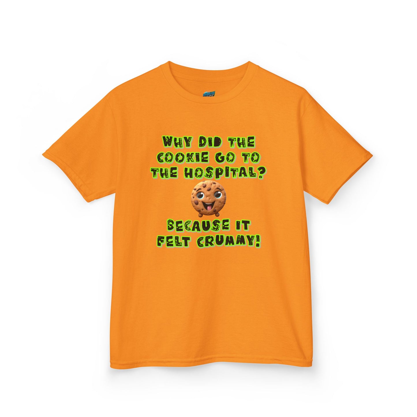 Cookie Joke Humor Boys' Heavy Cotton T-Shirt