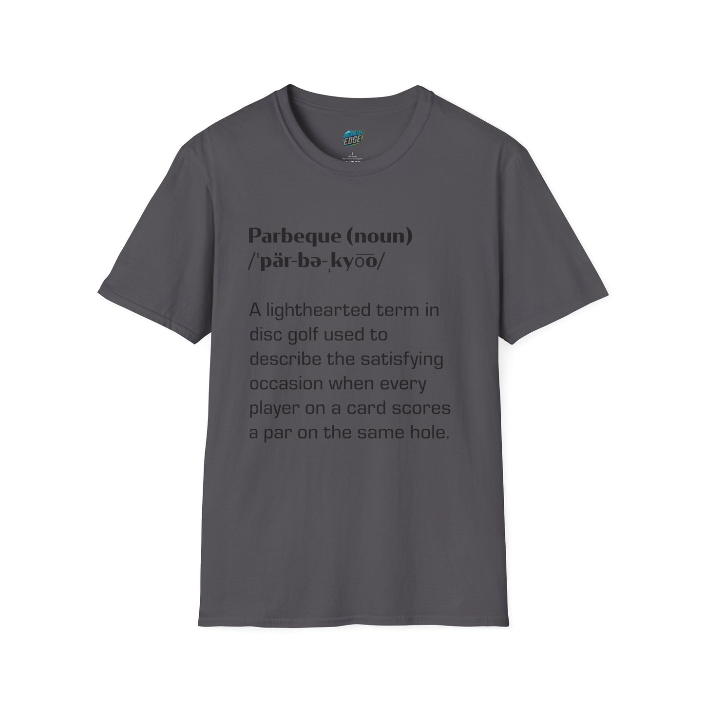 Parbeque Disc Golf Humor Men's Basic T-Shirt