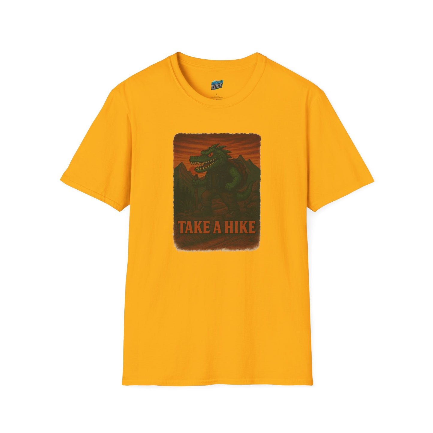 Take a Hike Gator Hiking Men's Basic T-Shirt