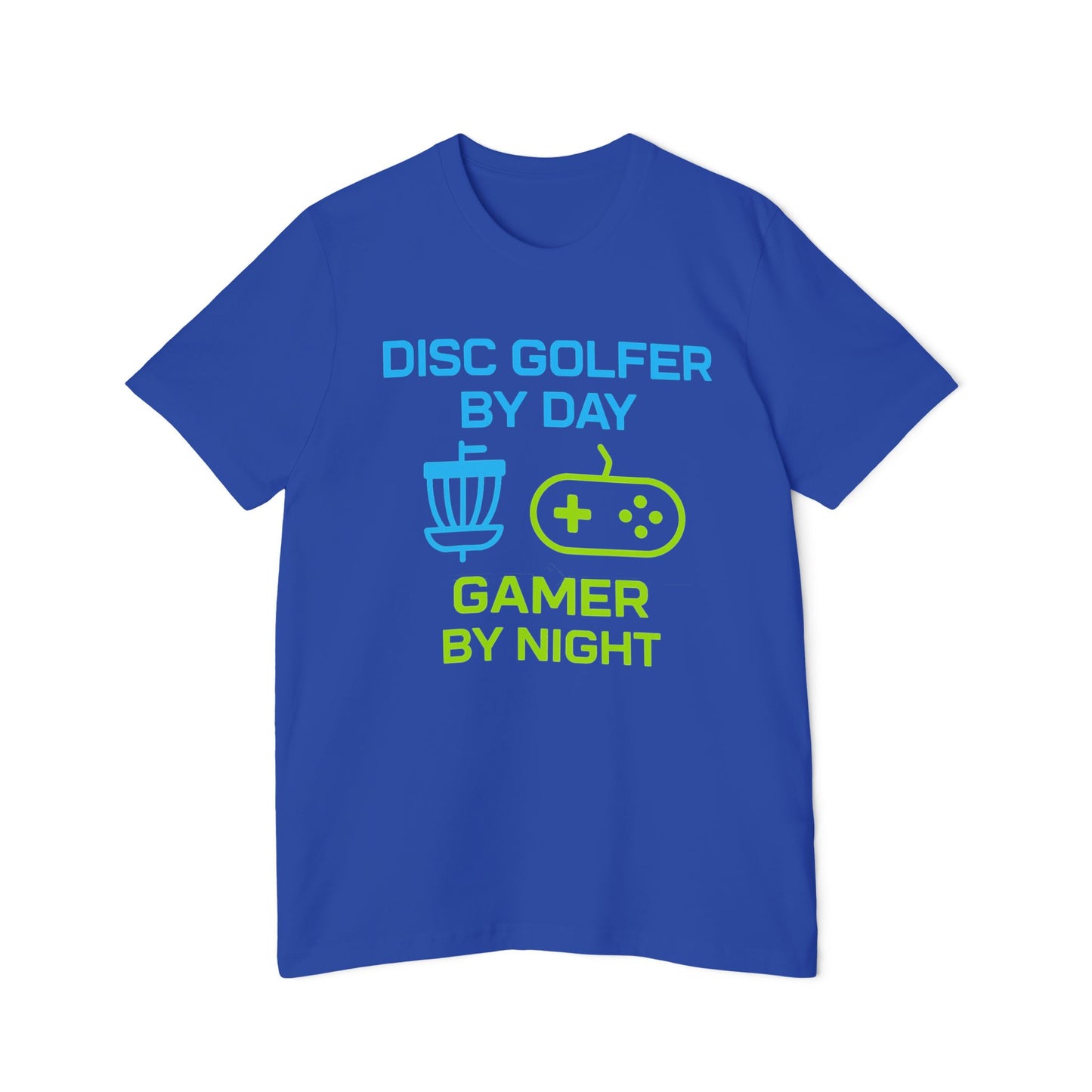 Disc Golfer by Day, Gamer by Night Disc Golf Women's Premium T-Shirt