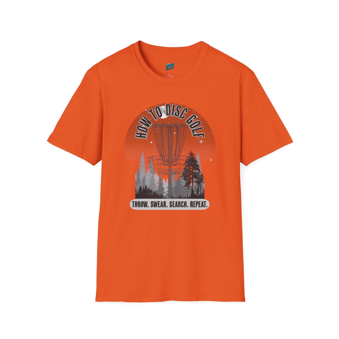 How to Disc Golf Humor Men's Basic Softstyle T-Shirt