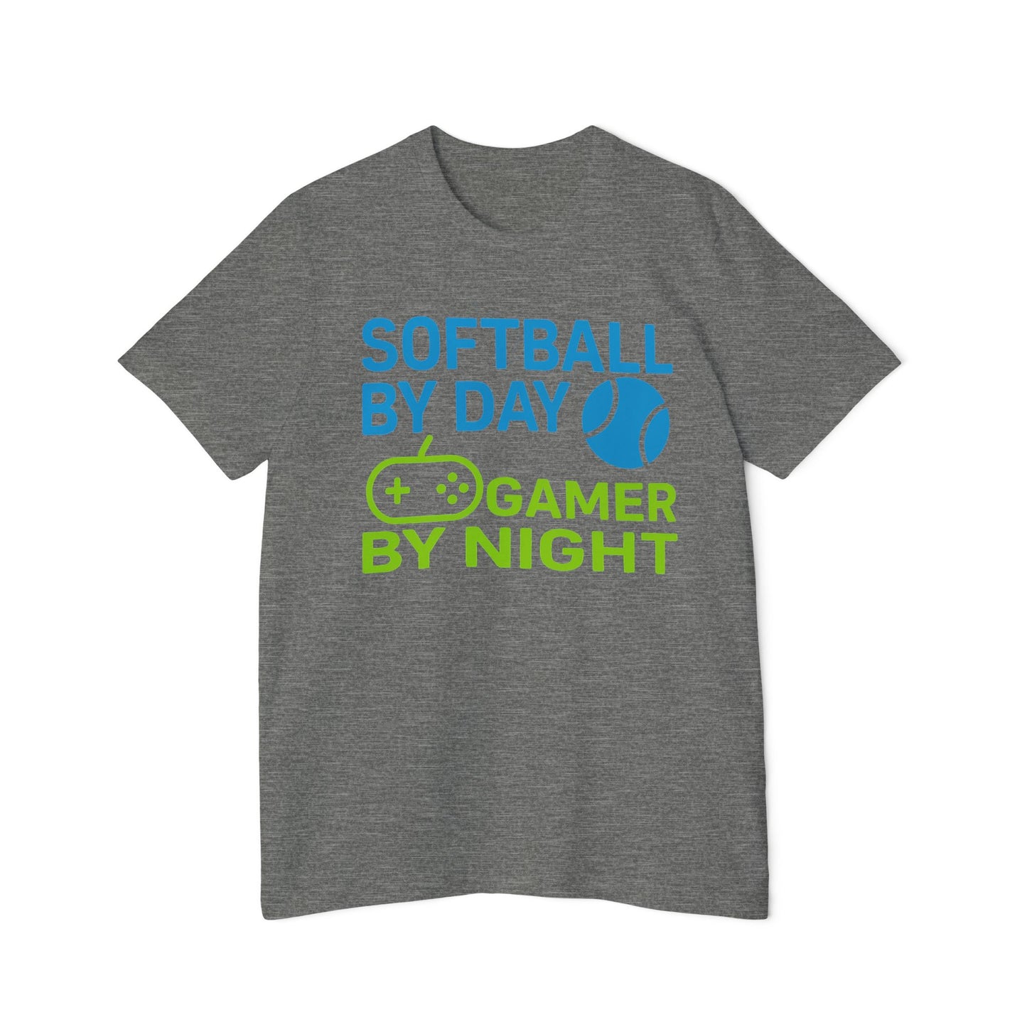 Softball by Day, Gamer by Night Women's Premium T-Shirt