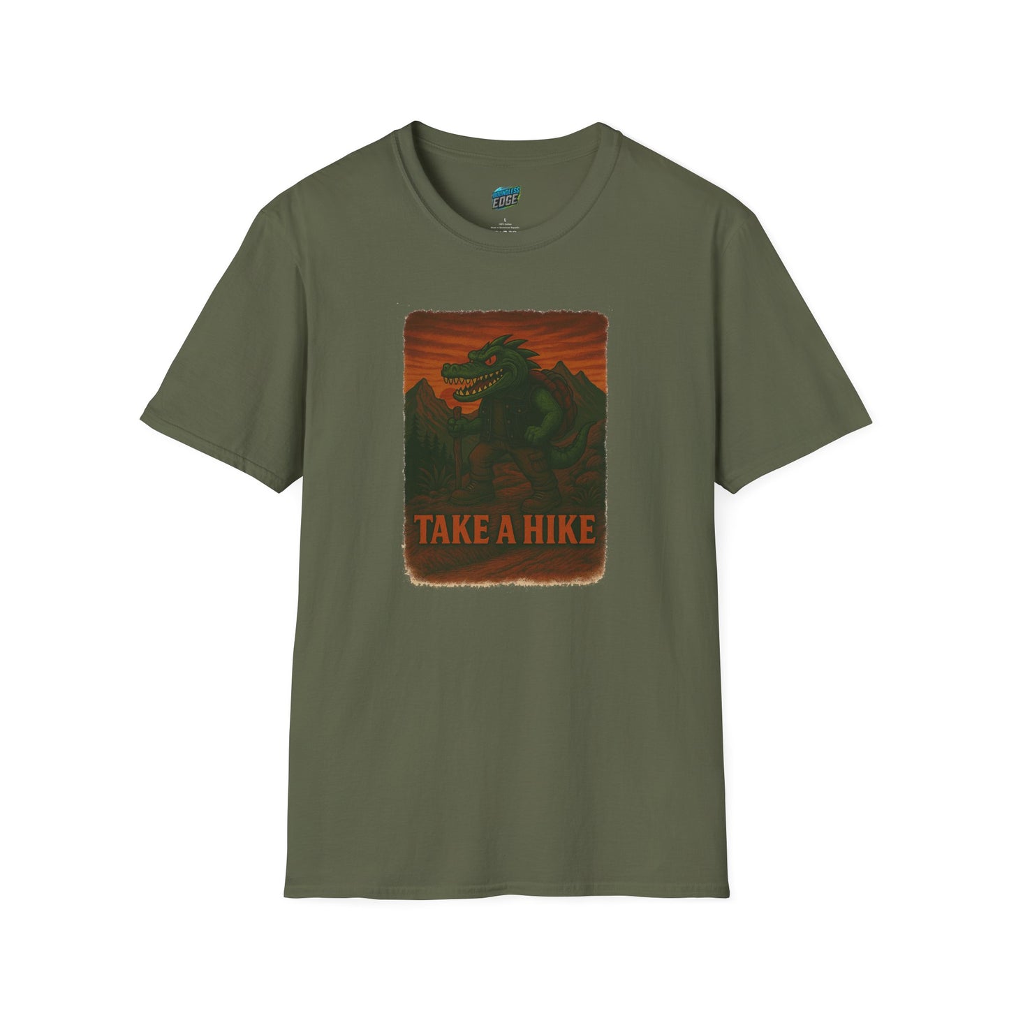 Take a Hike Gator Hiking Men's Basic T-Shirt