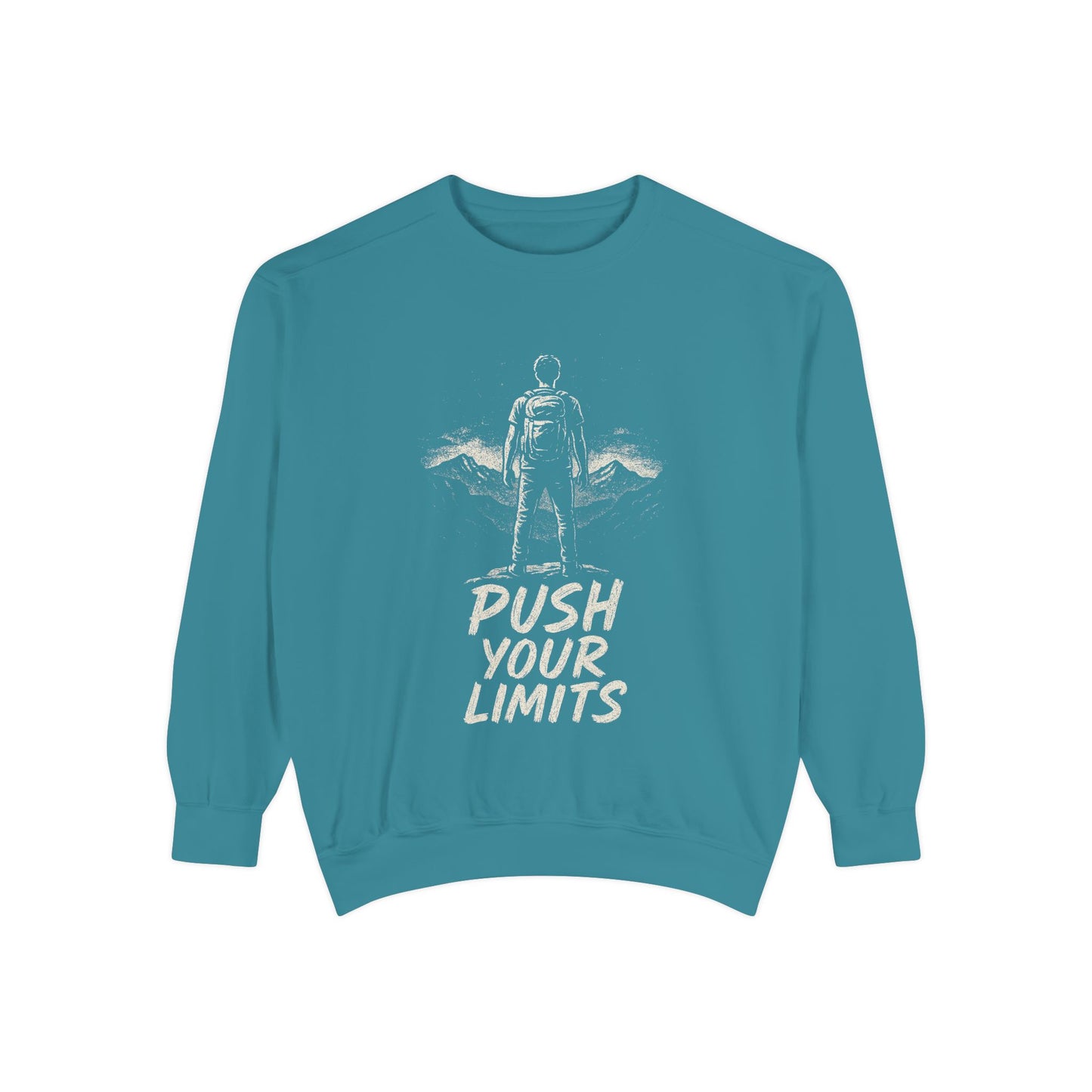 Summit Edition Push Your Limits Hiking Women's Premium Crewneck Sweatshirt