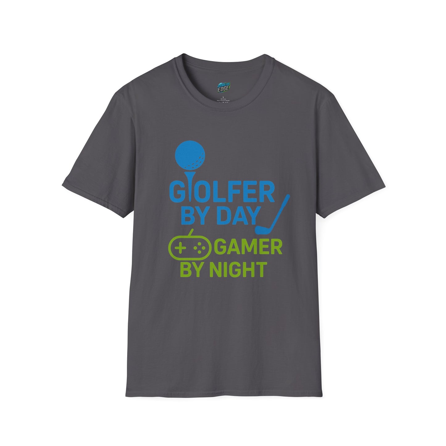 Golfer by Day, Gamer by Night Men's Basic T-Shirt