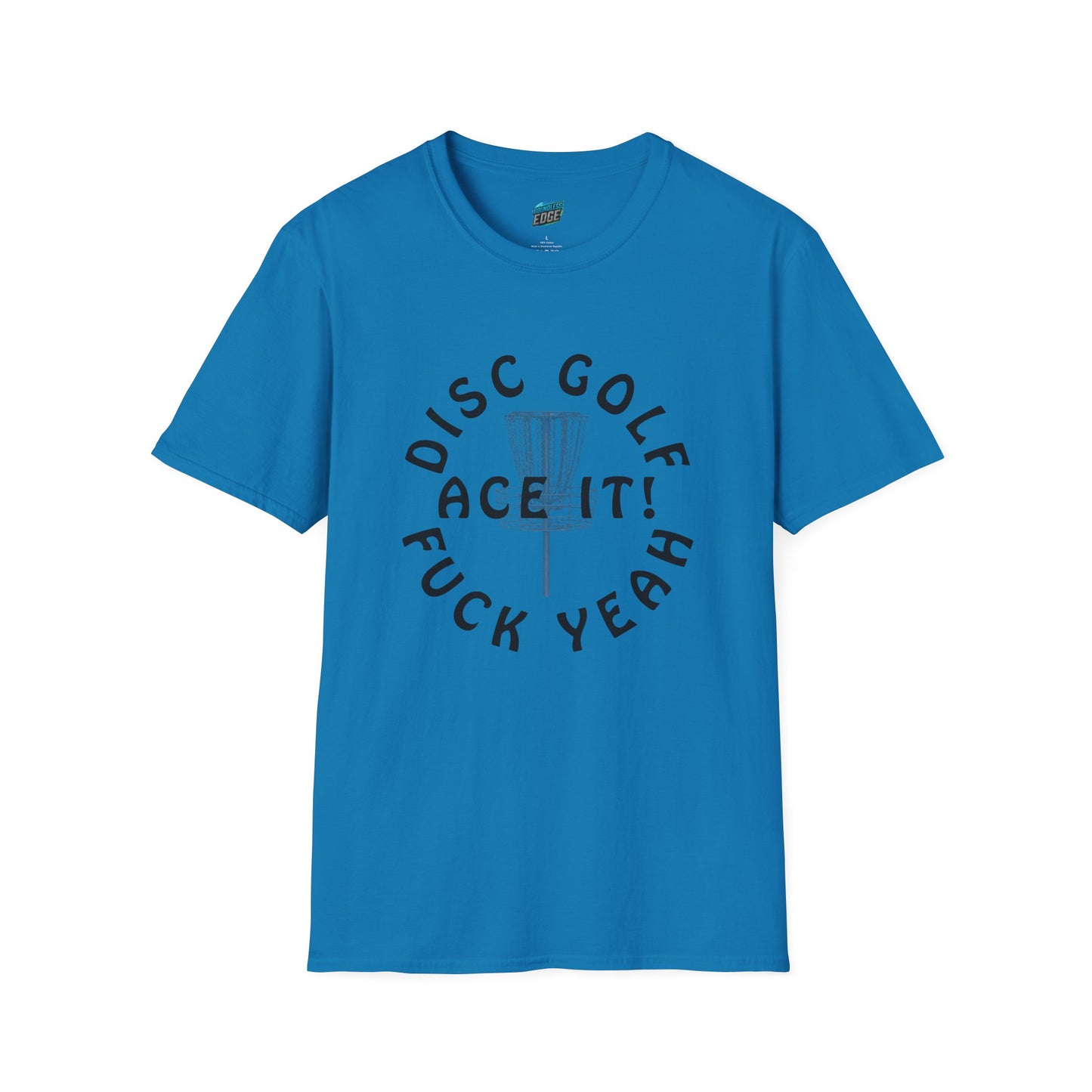 Disc Golf F*** Yeah Adult Humor Men's Basic Softstyle T-Shirt