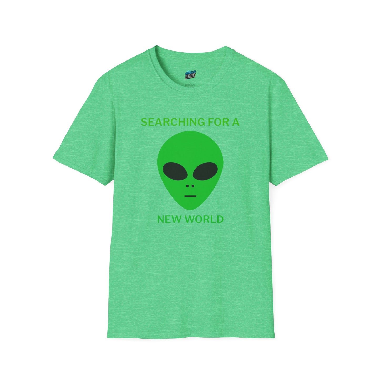 Alien Searching for a New World Humor Men's Basic Softstyle T-Shirt