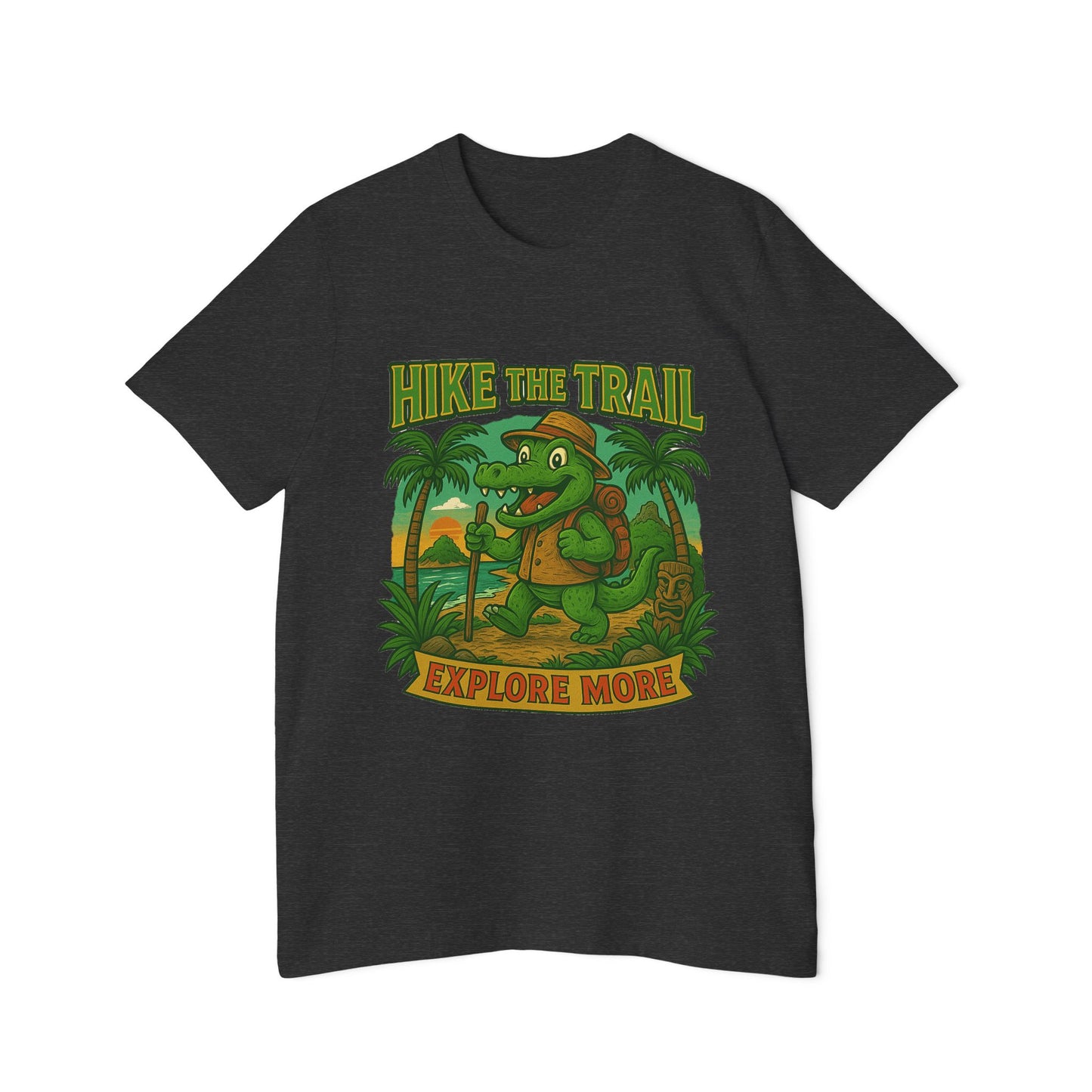 Hike the Trail - Explore More Hiking Men's Premium T-Shirt