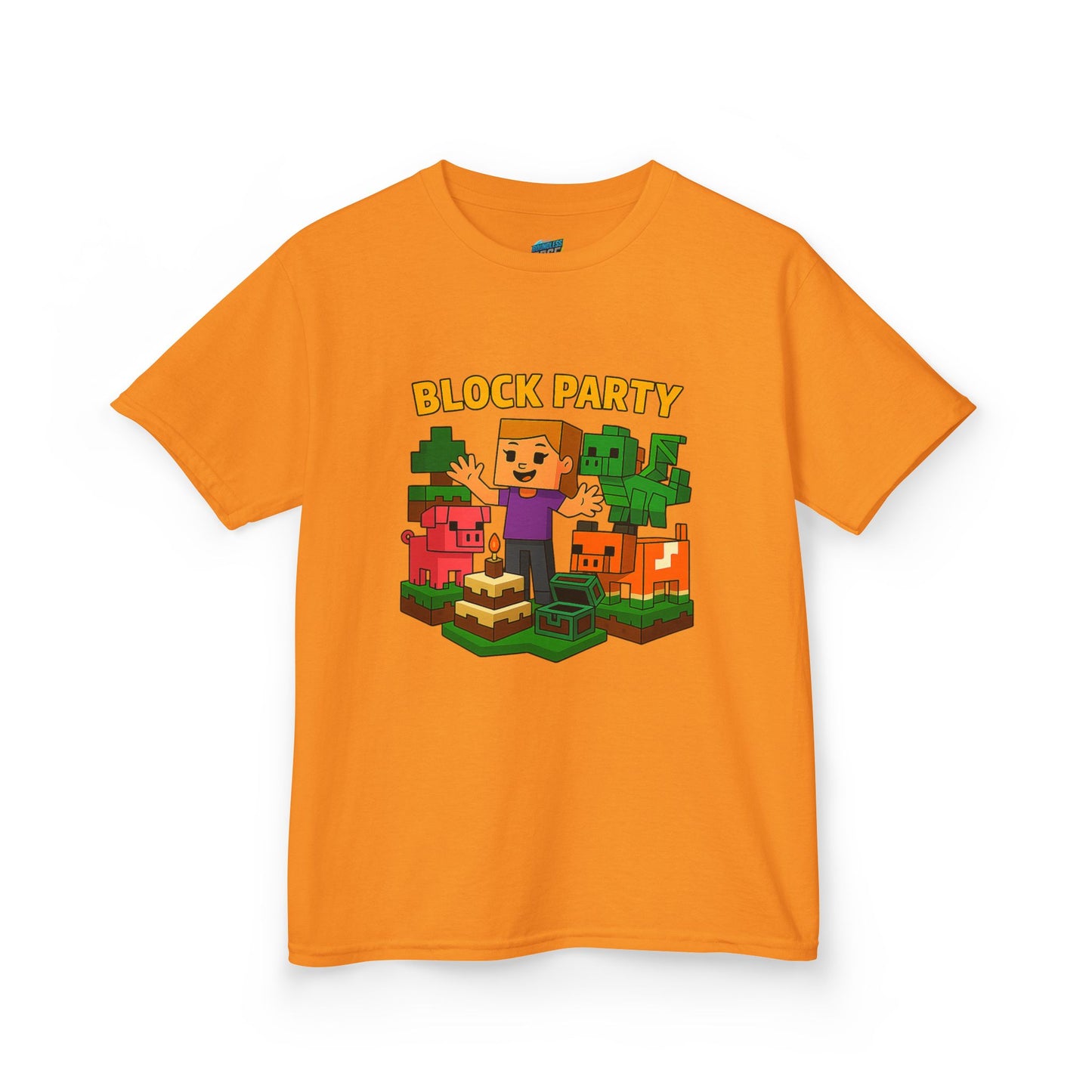Block Party Playing with Danger Girls' Heavy Cotton T-Shirt