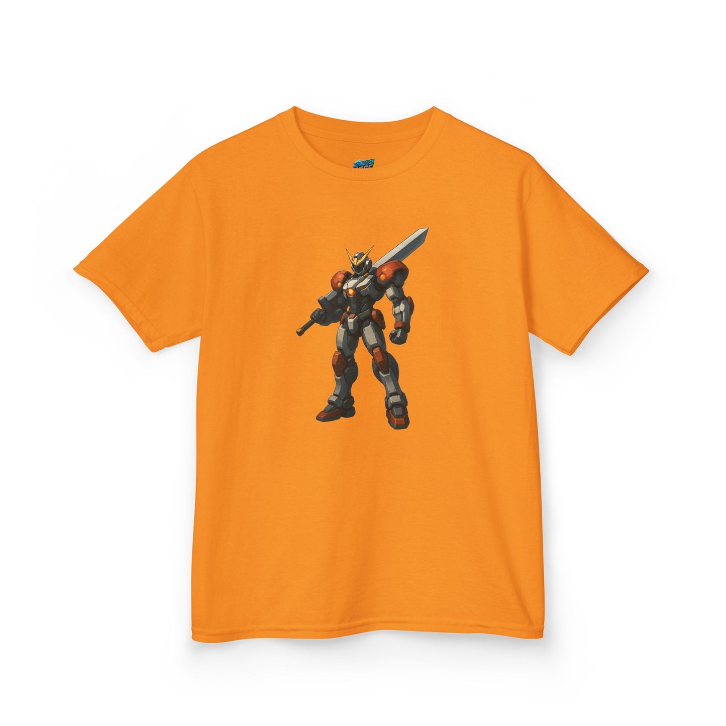 Mech Anime Girls' Heavy Cotton T-Shirt