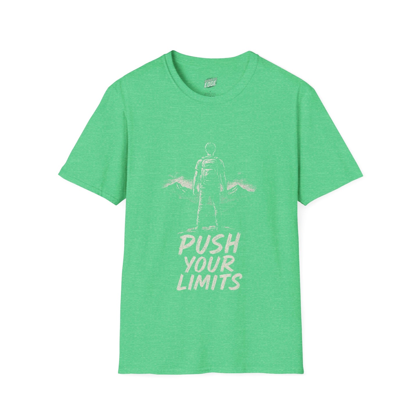 Summit Edition Push Your Limits Hiking Men's Basic T-Shirt