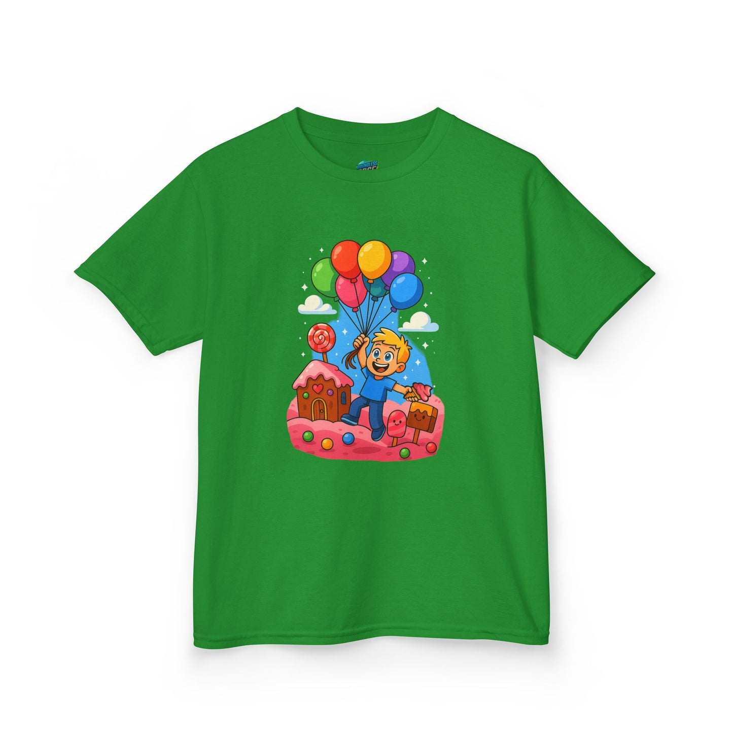Candyland Lift-Off Playing with Danger Boys' Heavy Cotton T-Shirt