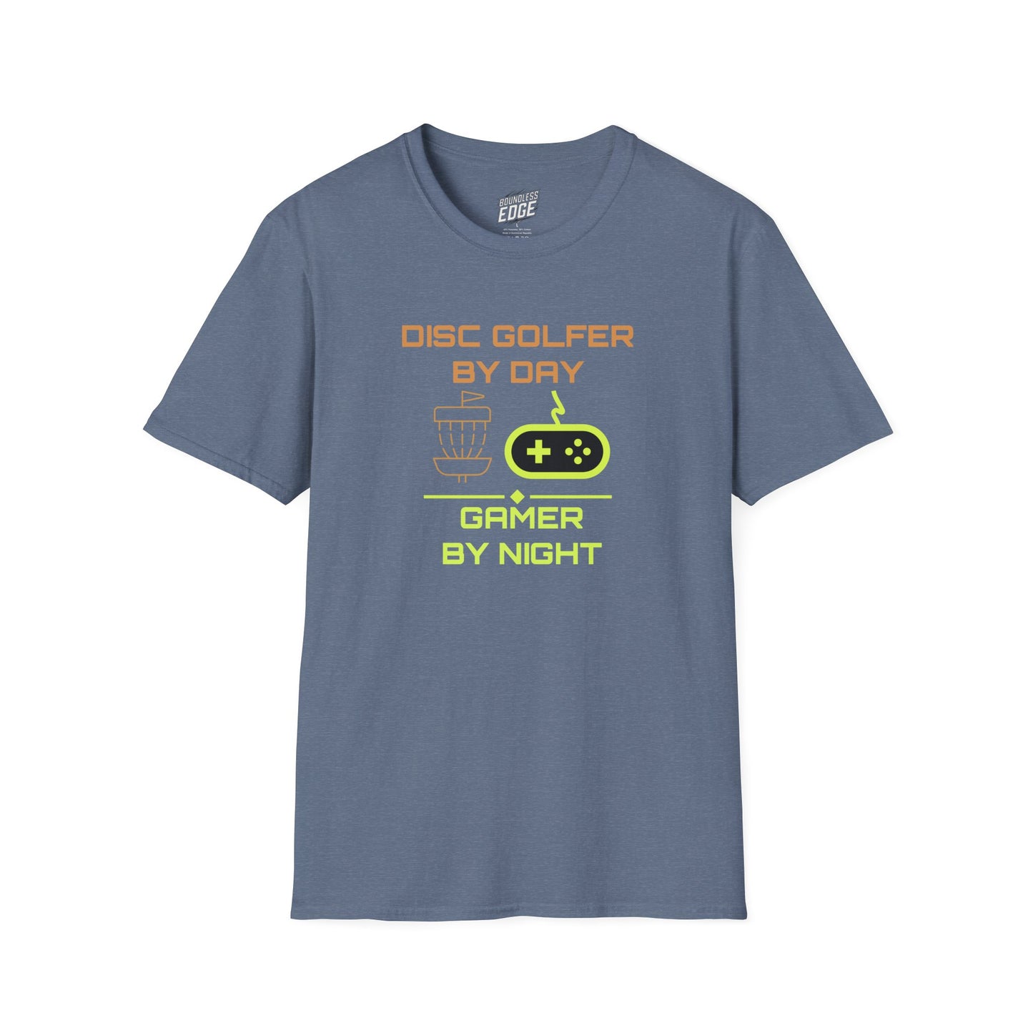 Disc Golf by Day, Gamer by Night Women's Basic T-Shirt