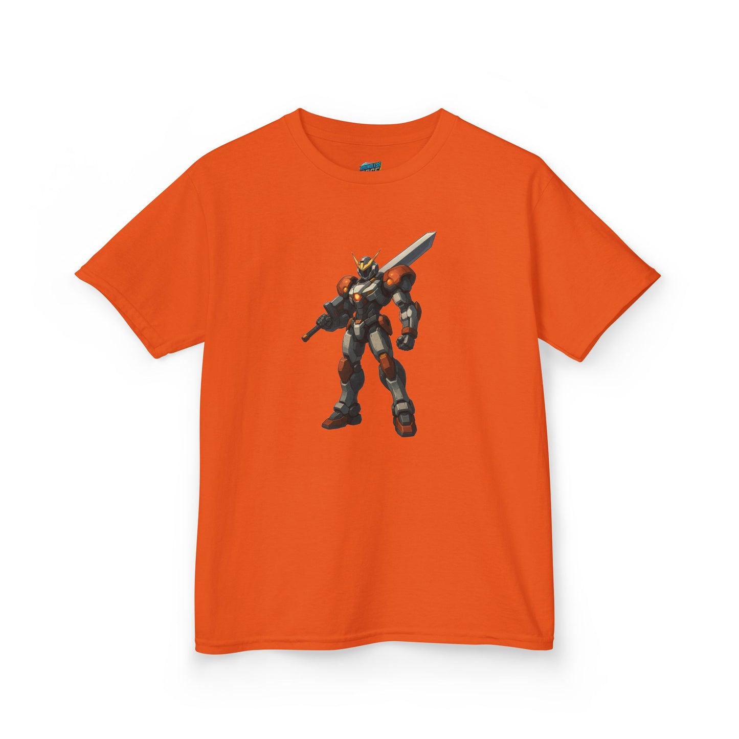 Mech Anime Girls' Heavy Cotton T-Shirt
