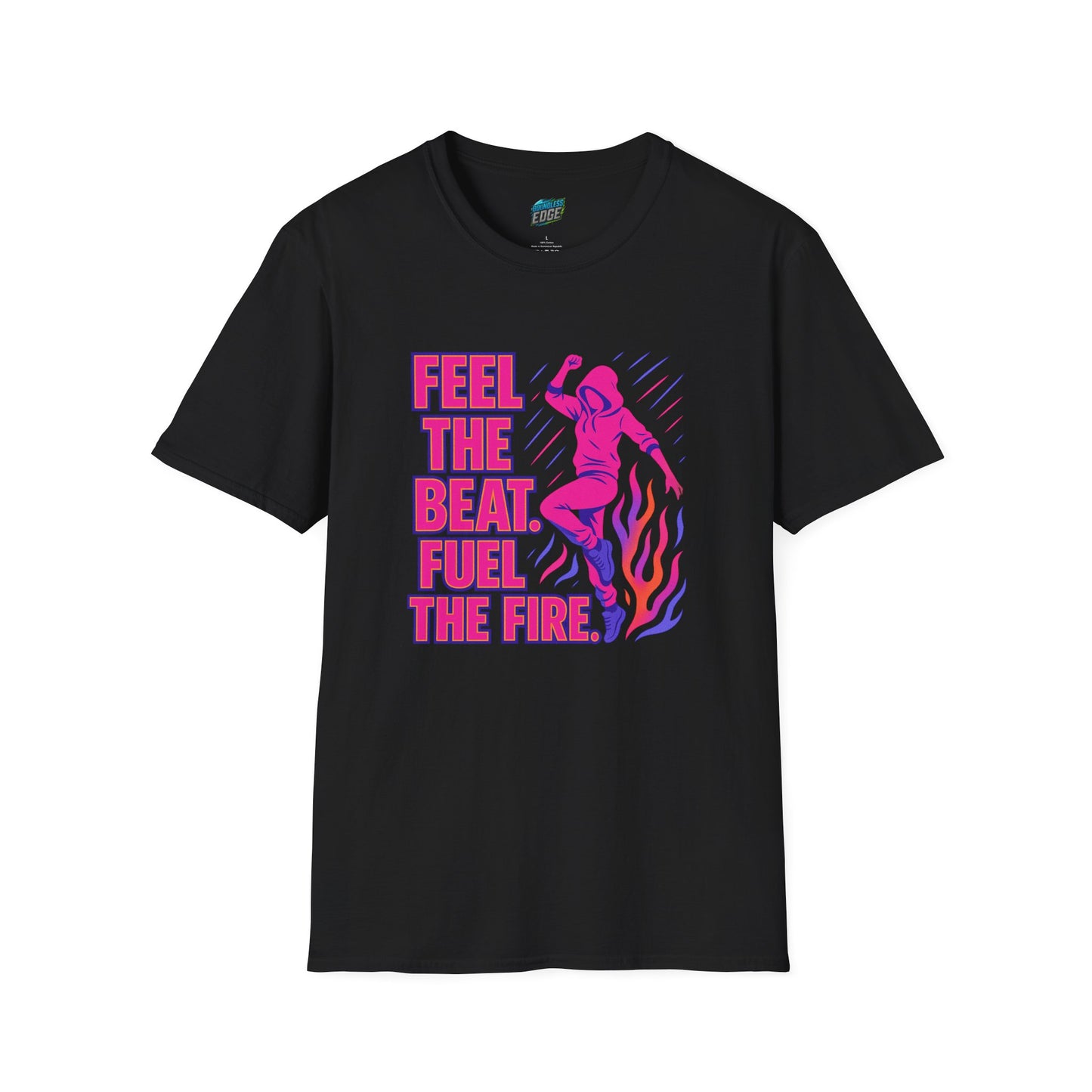 Feel the Beat. Fuel the Fire Dance Women's Basic T-Shirt