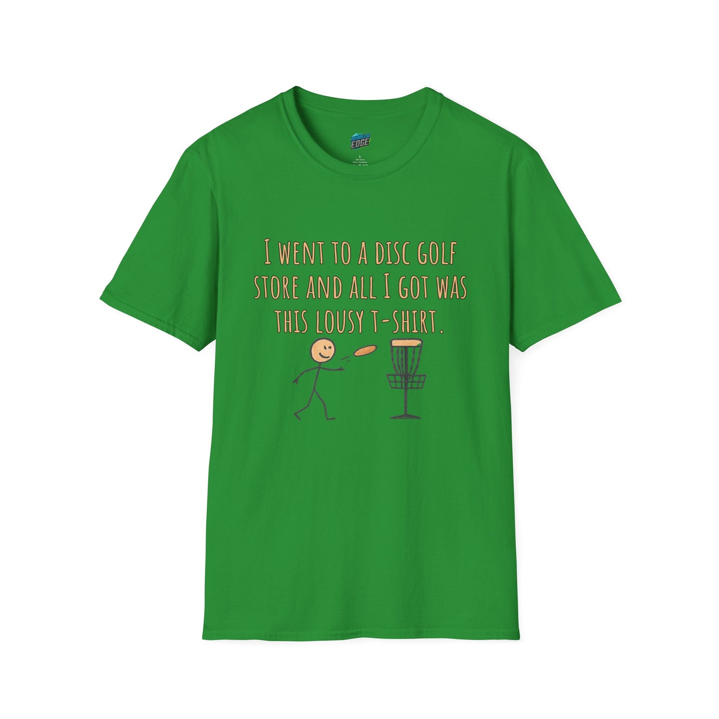 A Lousy T-Shirt Disc Golf Humor Men's Basic T-Shirt