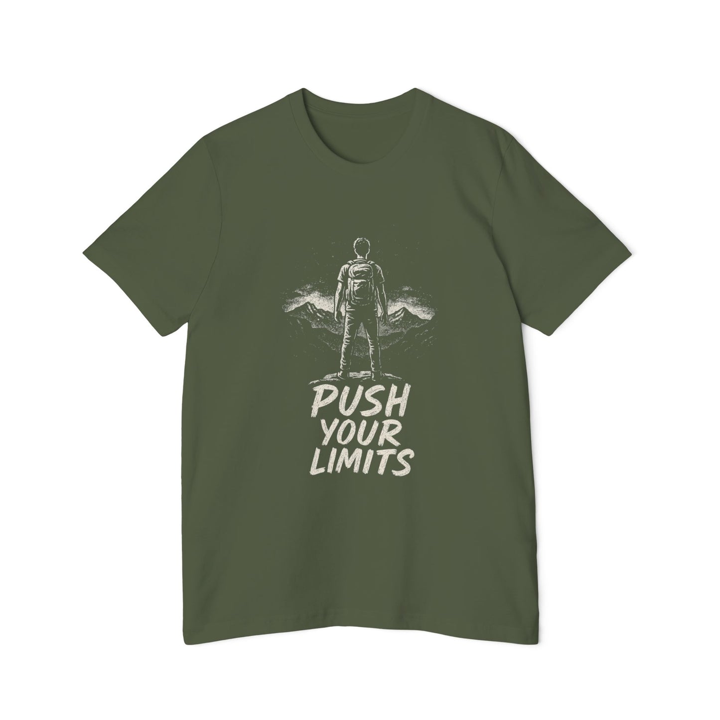 Summit Edition Push Your Limits Hiking Men's Premium T-Shirt