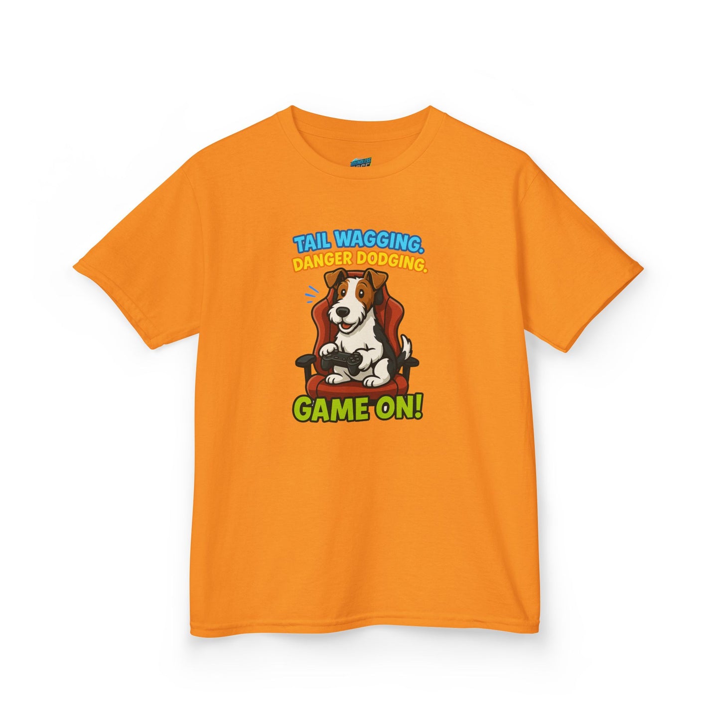 Game On... Playing with Danger Boys' Heavy Cotton T-Shirt