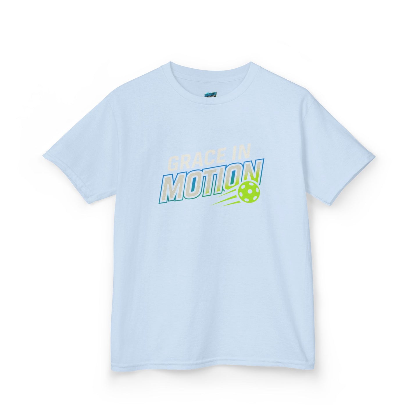 Grace in Motion Pickleball Girls' Heavy Cotton T-Shirt