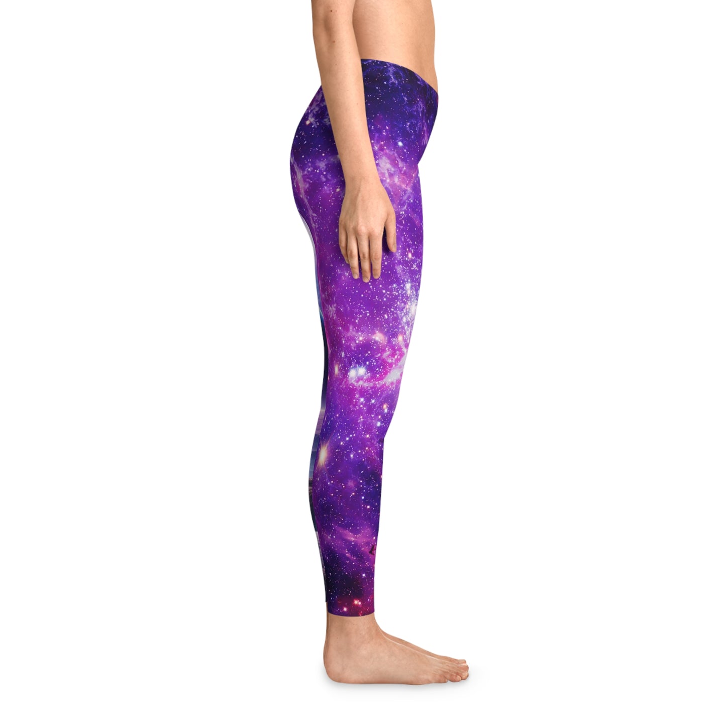 Galaxy Inspired Women's Stretchy Cosmic Leggings Bottoms