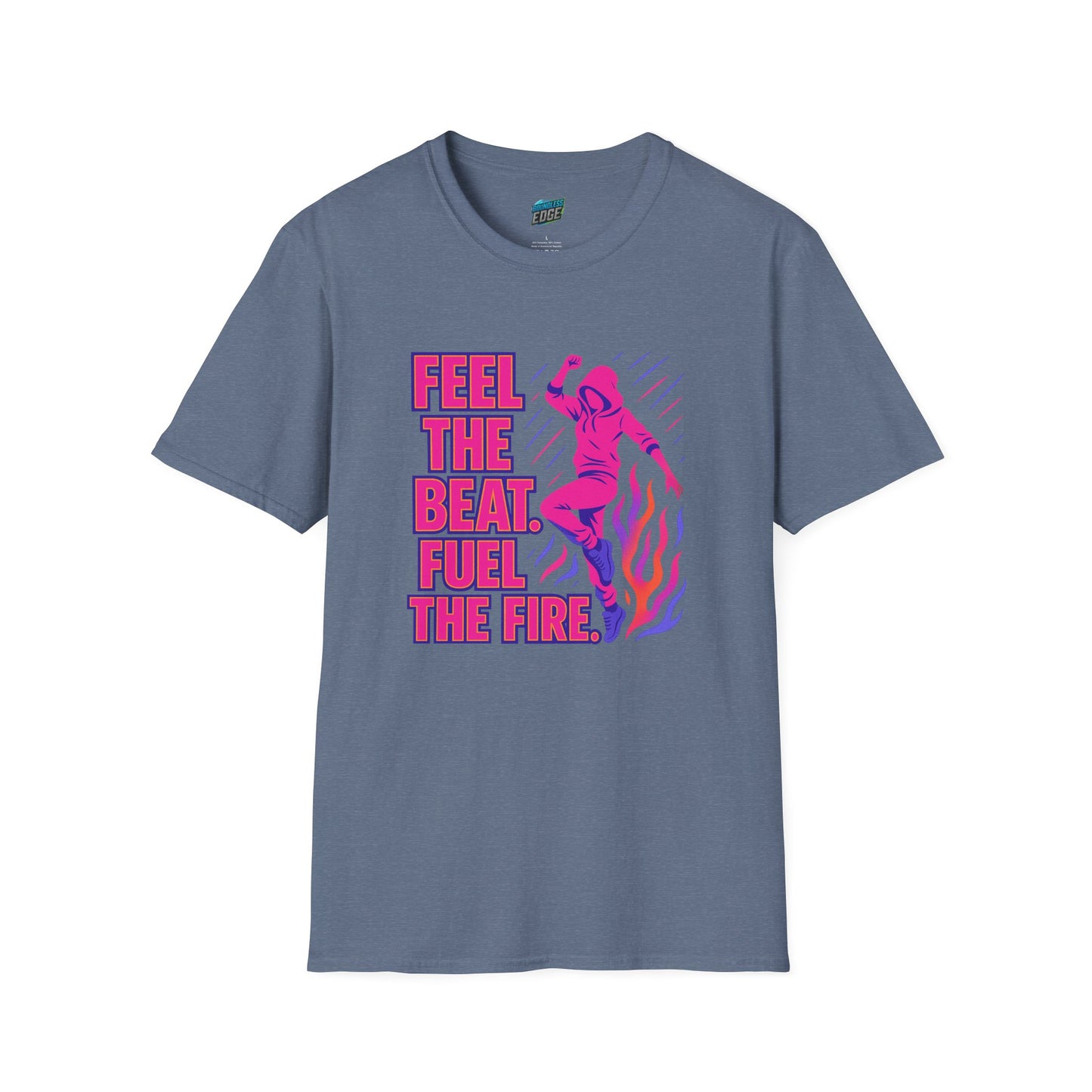 Feel the Beat. Fuel the Fire Dance Women's Basic T-Shirt