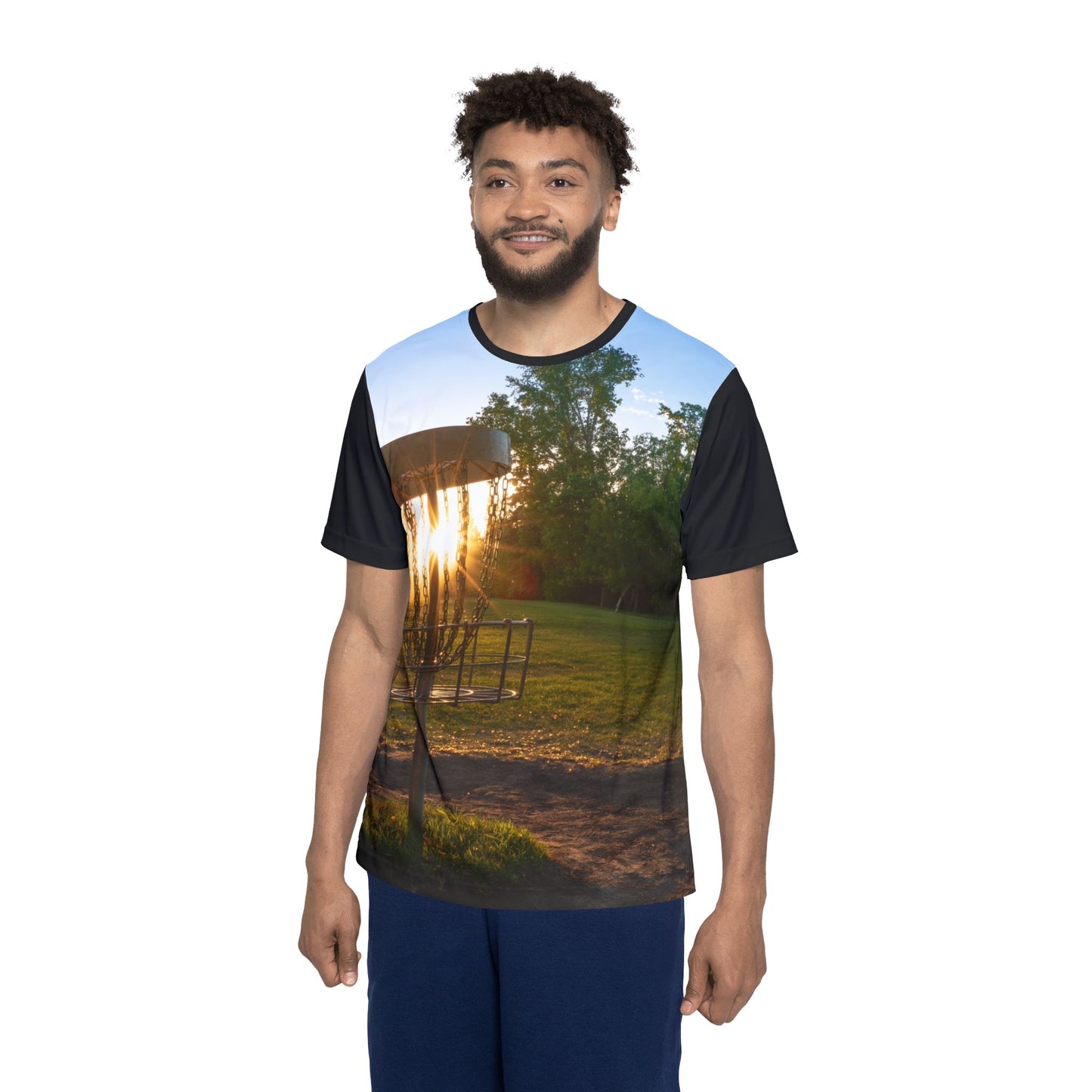 Disc Golf Men's Jersey Premium T-Shirt