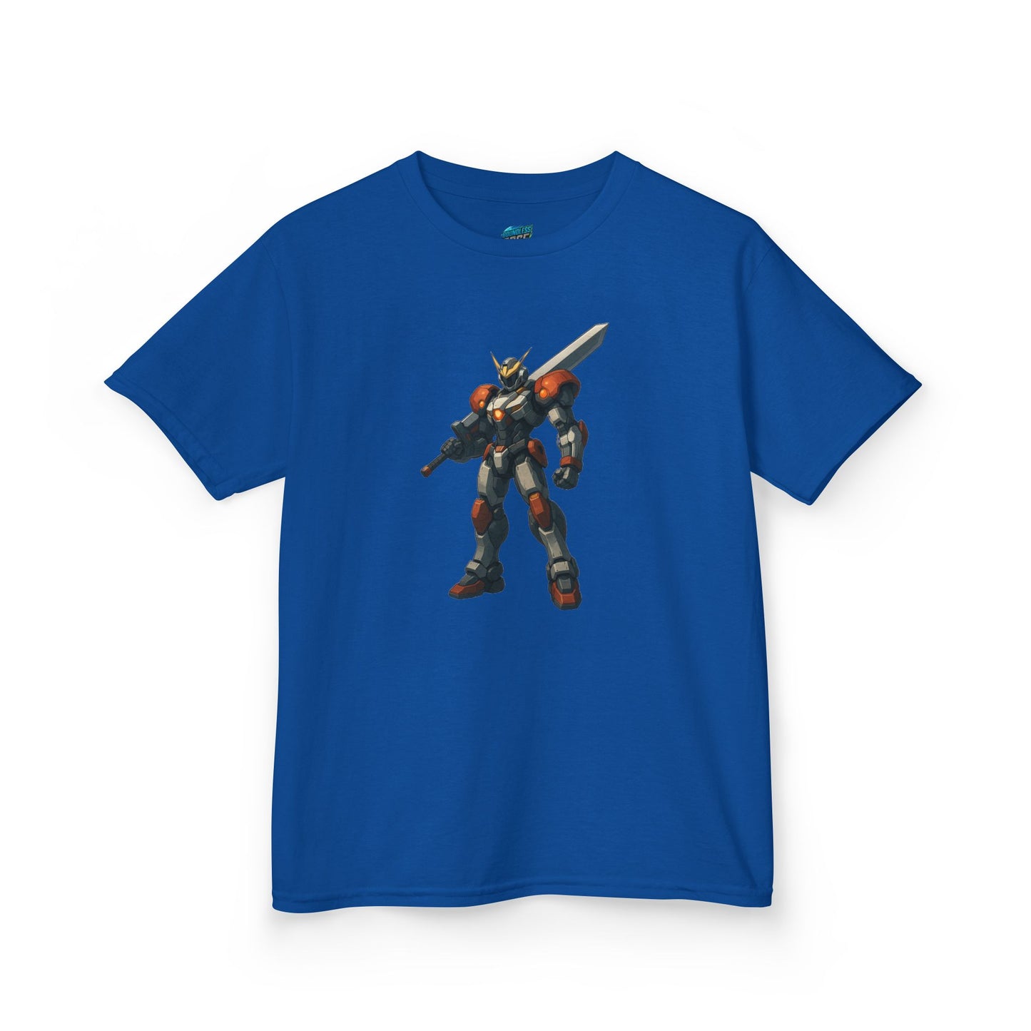 Mech Anime Girls' Heavy Cotton T-Shirt