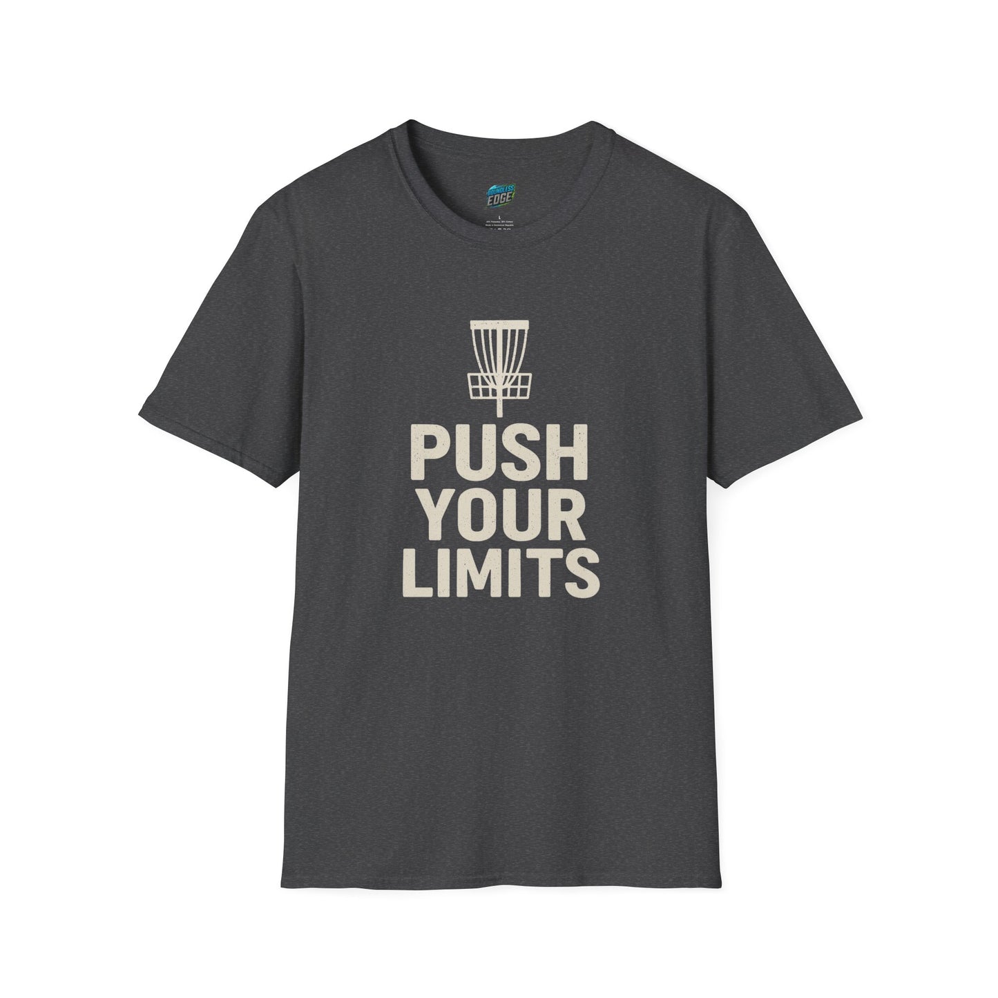 Push Your Limits Disc Golf Men's Basic T-Shirt