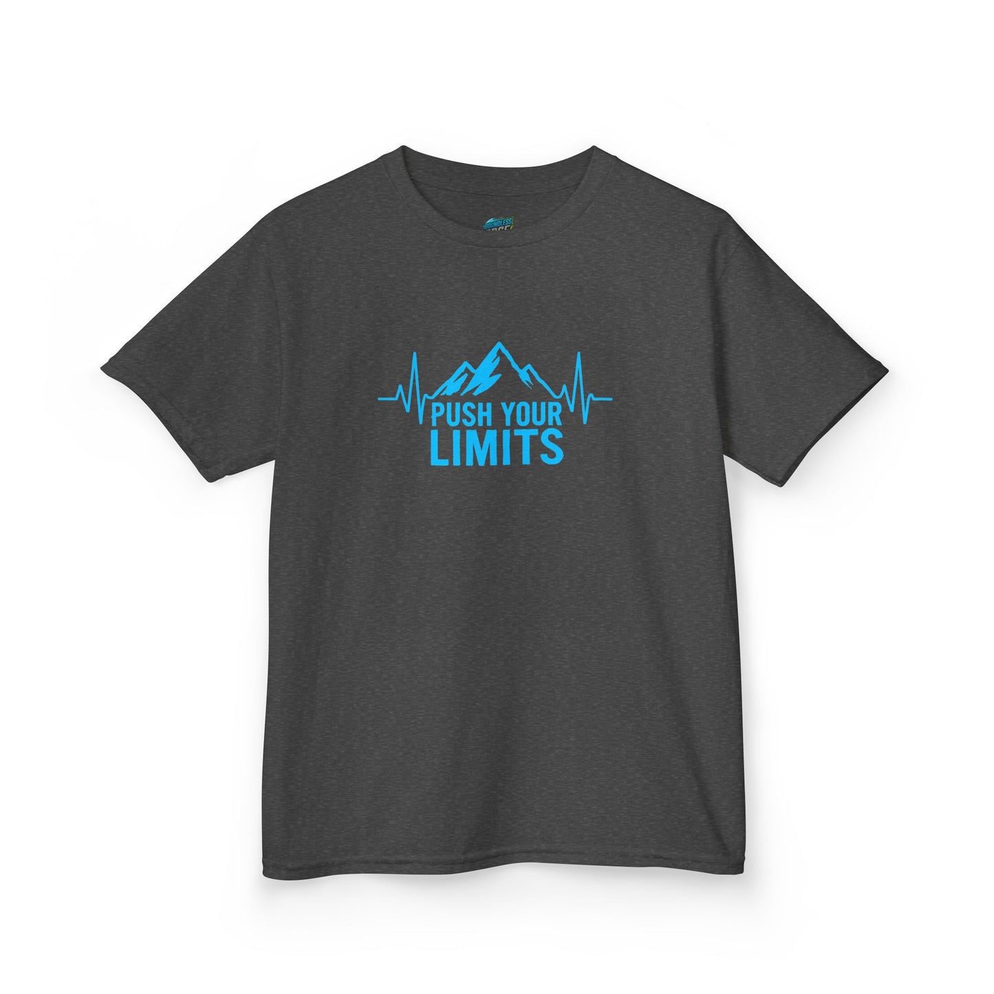 Push Your Limits Hiking Boys' Heavy Cotton T-Shirt