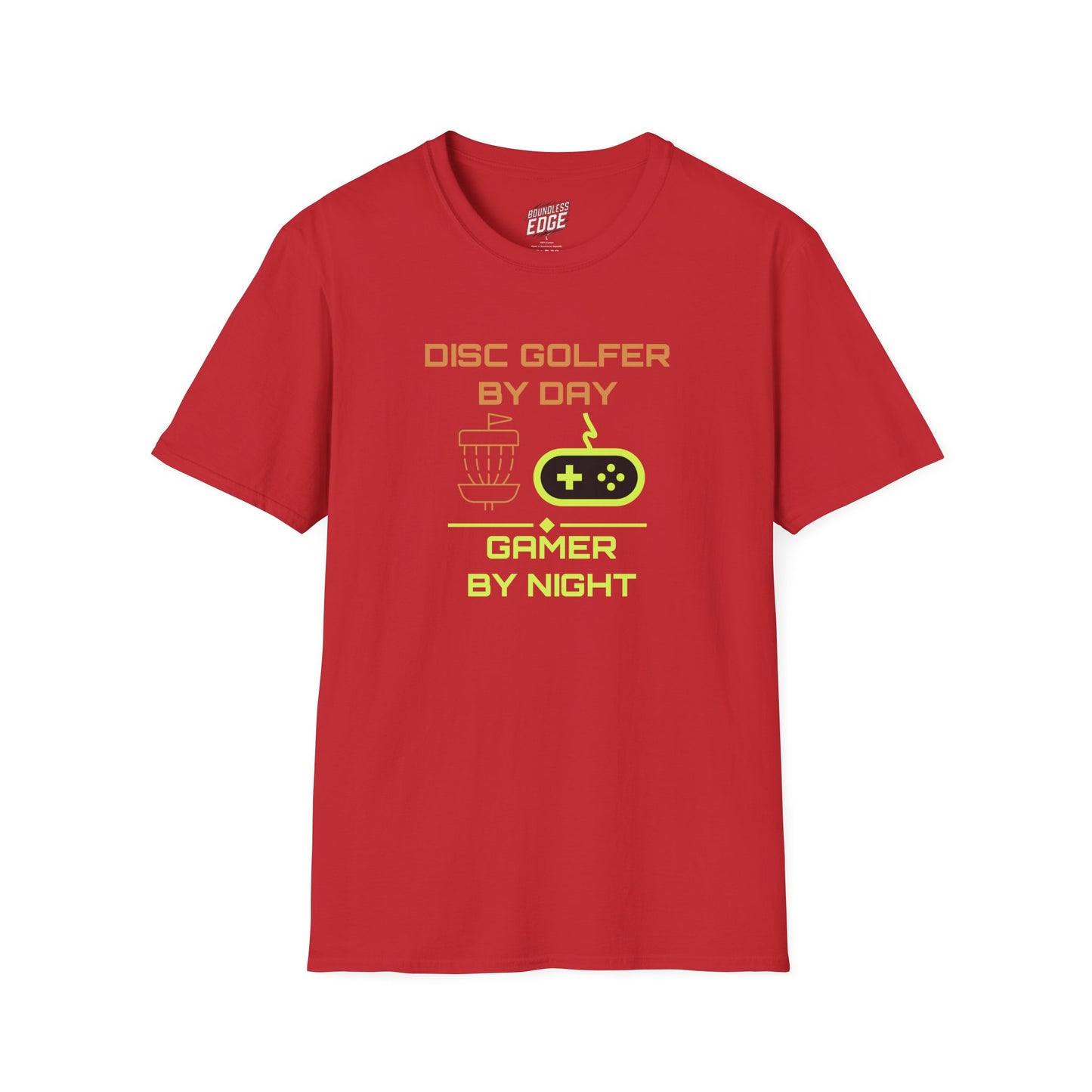 Disc Golf by Day, Gamer by Night Women's Basic T-Shirt