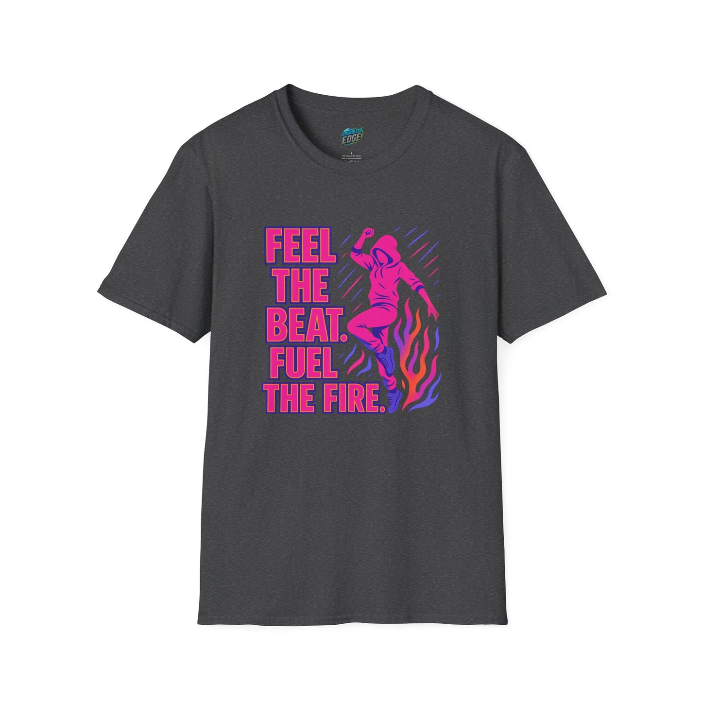 Feel the Beat. Fuel the Fire Dance Women's Basic T-Shirt