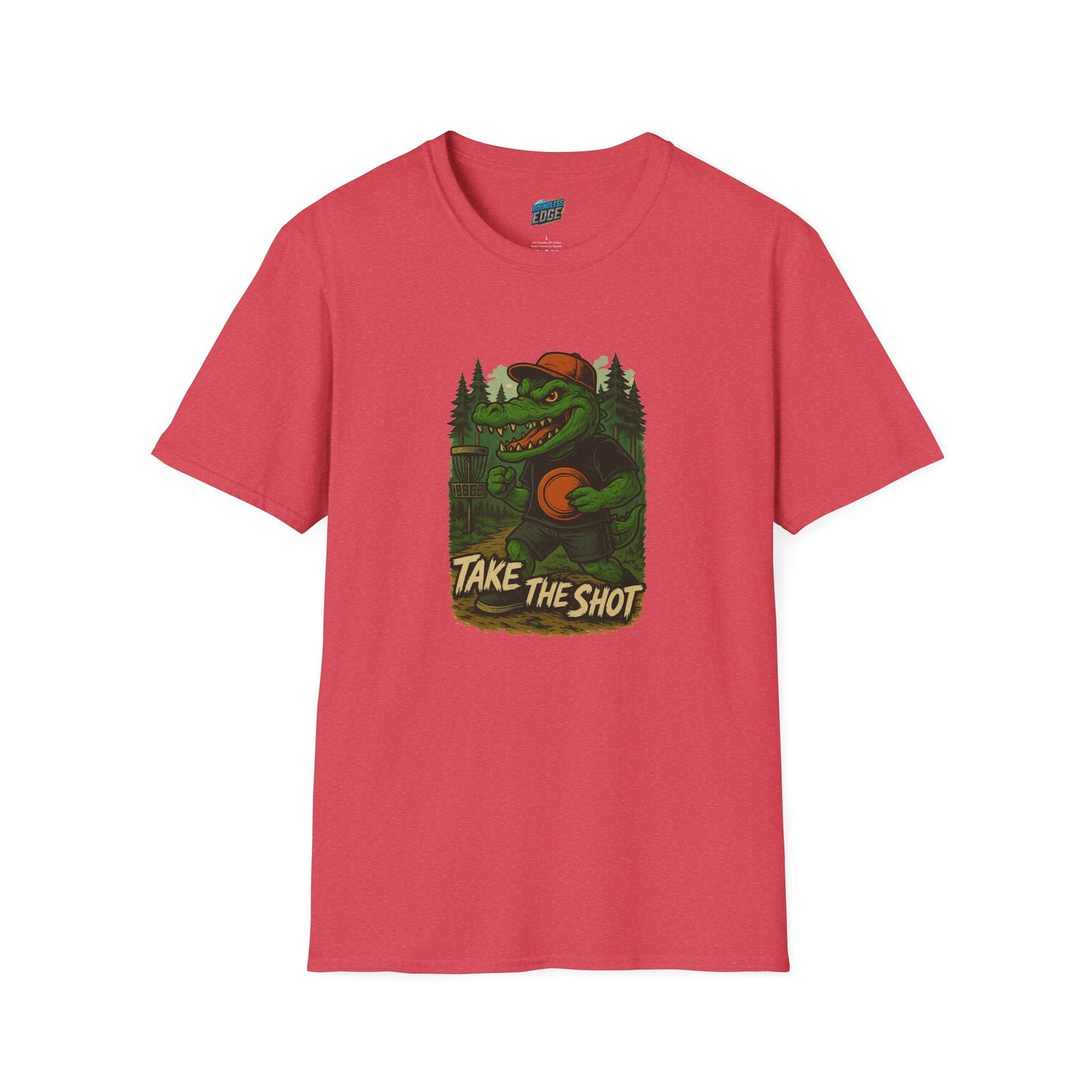 Take the Shot Disc Golf Gator Women's Basic T-Shirt