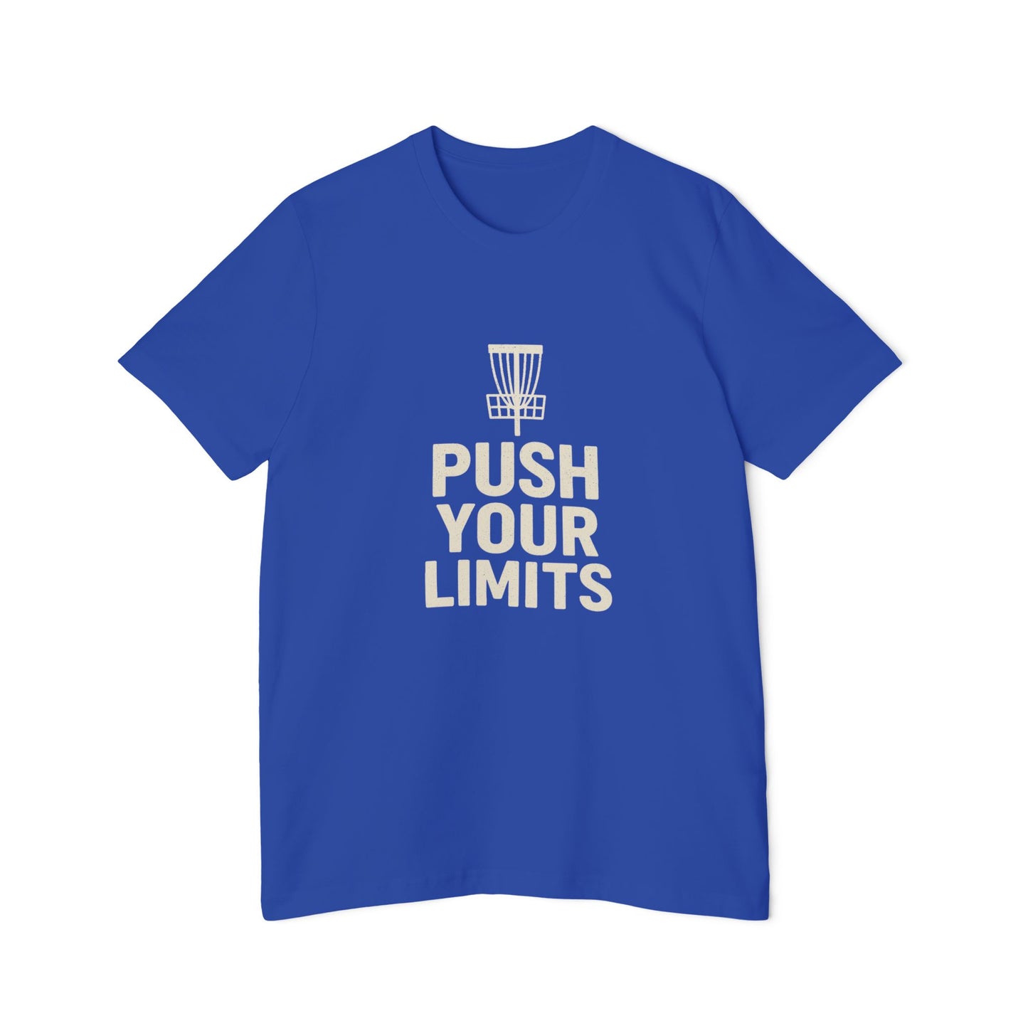 Push Your Limits – Disc Golf Men's Premium T-Shirt