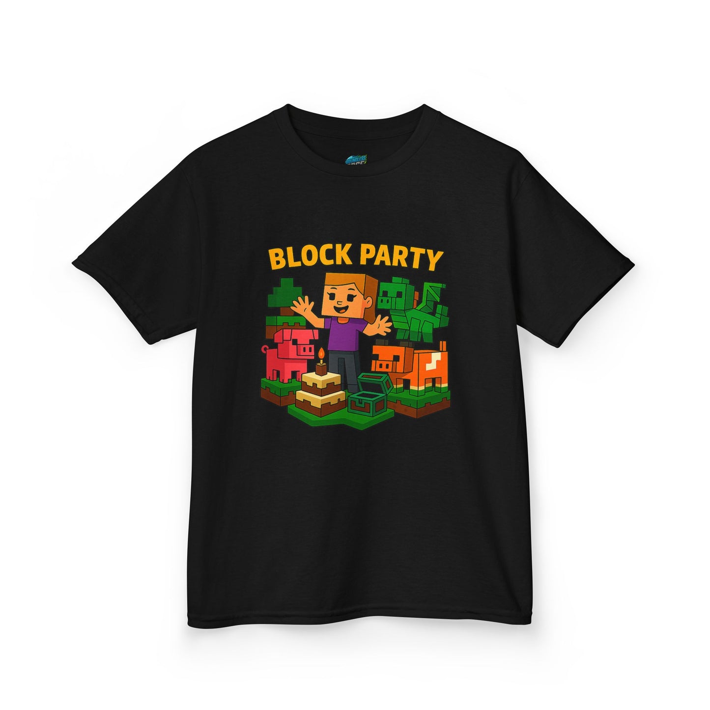 Block Party Playing with Danger Girls' Heavy Cotton T-Shirt