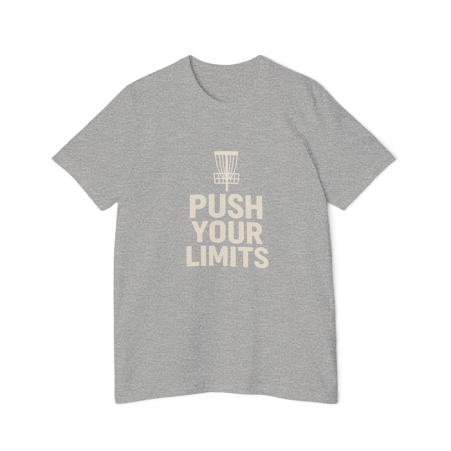 Push Your Limits – Disc Golf Men's Premium T-Shirt