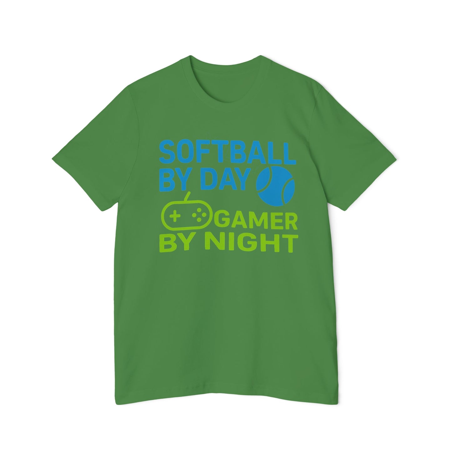 Softball by Day, Gamer by Night Women's Premium T-Shirt
