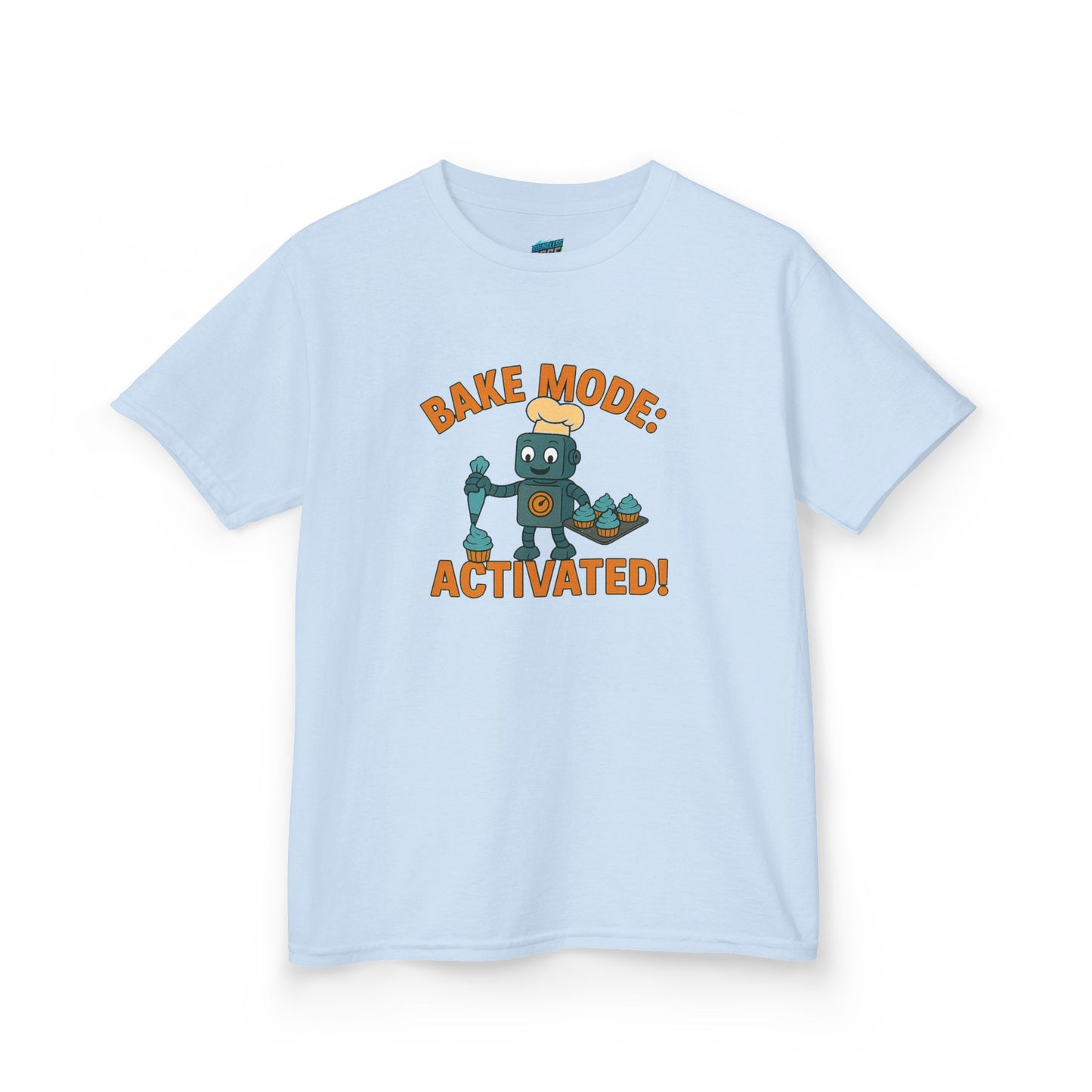 Bake Mode: Activated Playing with Danger Boys' Heavy Cotton T-Shirt
