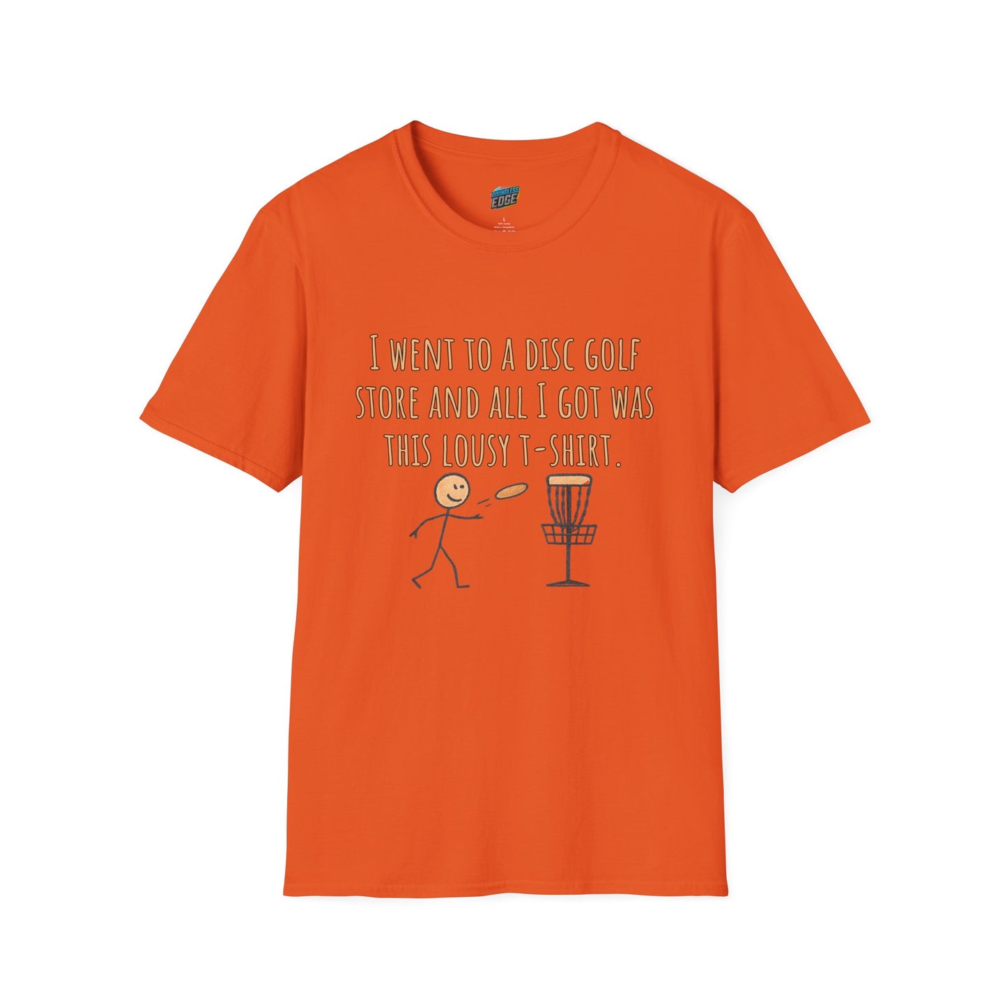 A Lousy T-Shirt Disc Golf Humor Men's Basic T-Shirt