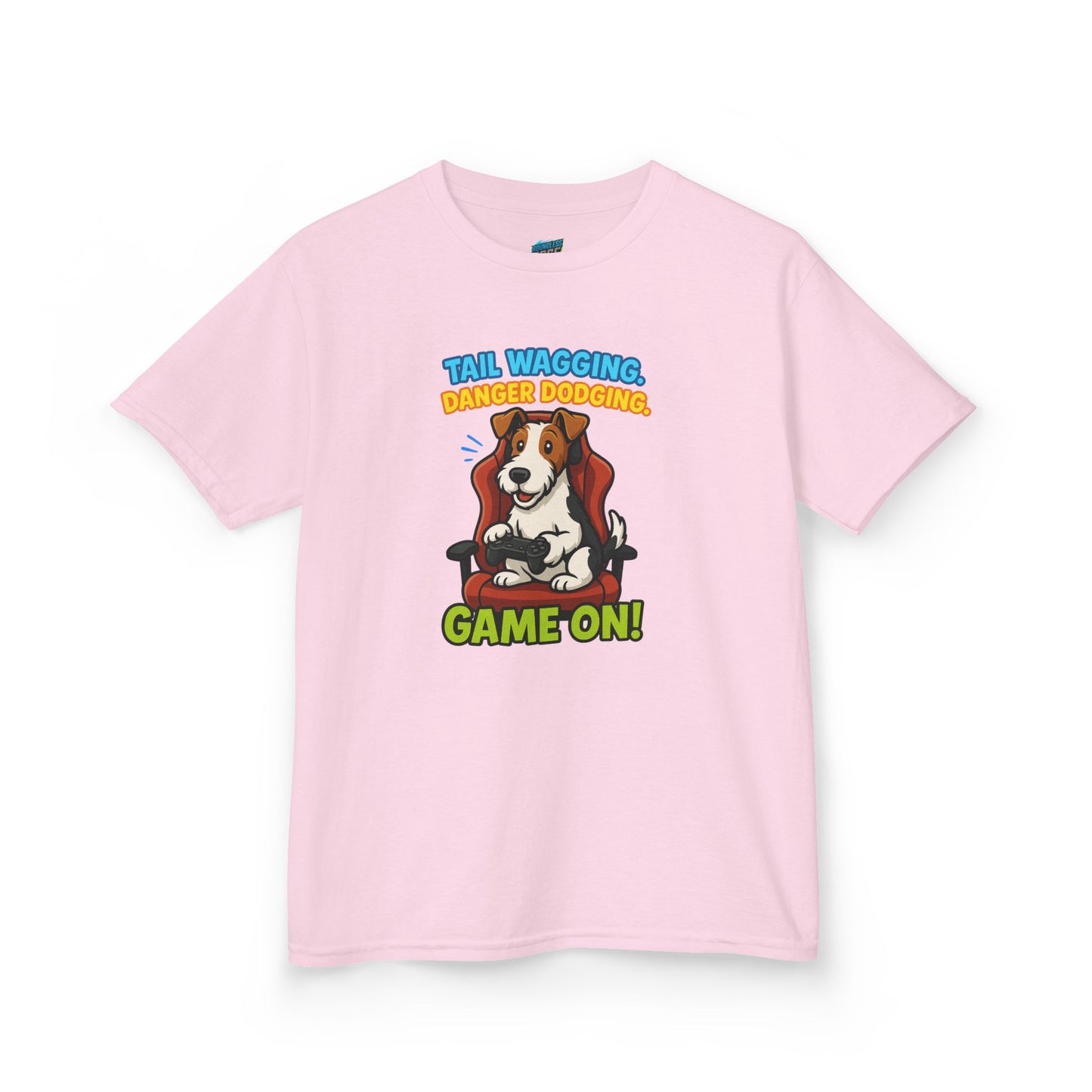Game On... Playing with Danger Girls' Heavy Cotton T-Shirt