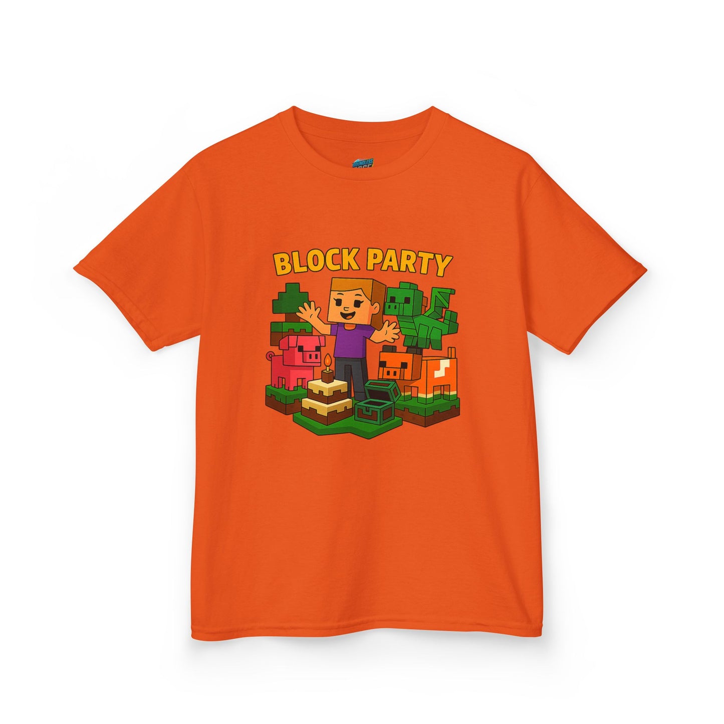 Block Party Playing with Danger Girls' Heavy Cotton T-Shirt