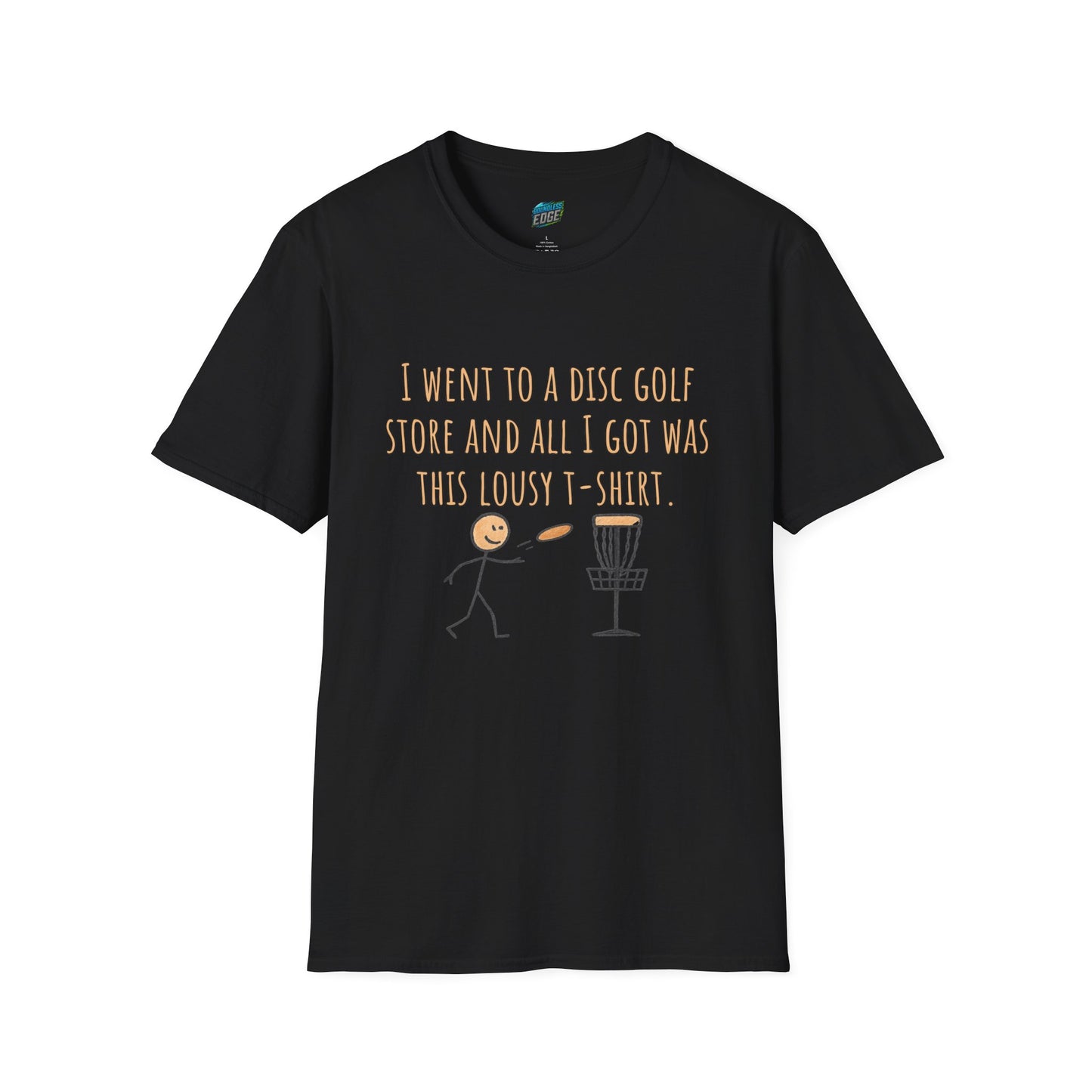 A Lousy T-Shirt Disc Golf Humor Men's Basic T-Shirt
