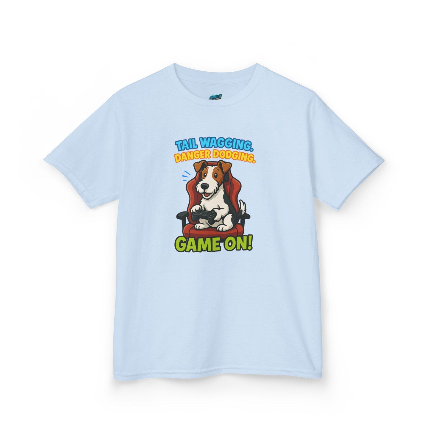 Game On... Playing with Danger Boys' Heavy Cotton T-Shirt